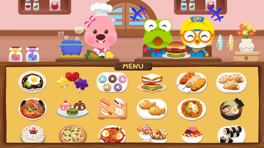 波鲁鲁料理游戏厨房手游（Pororo Cooking Game）截图2