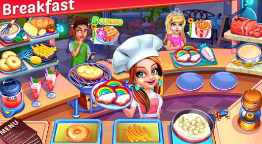 Cooking Express Cooking Games中文手机版游戏截图2