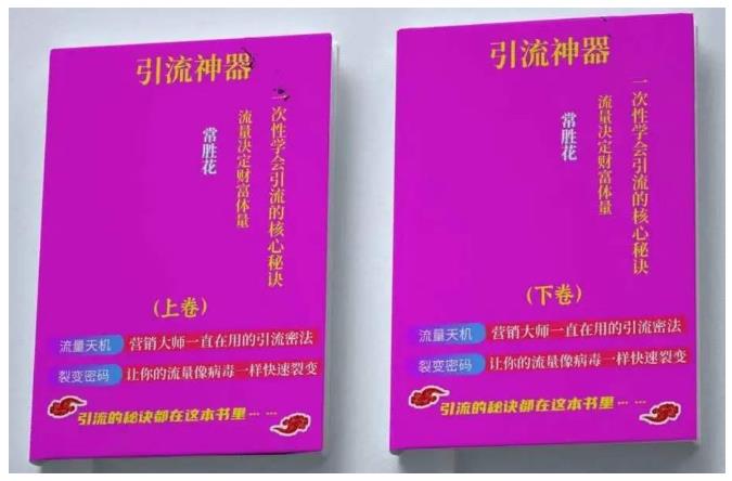 《引‮神流‬器》——上下册理论+实战一次‮学性‬会引流‮核的‬心秘诀，​价值10万‮流的‬量思维